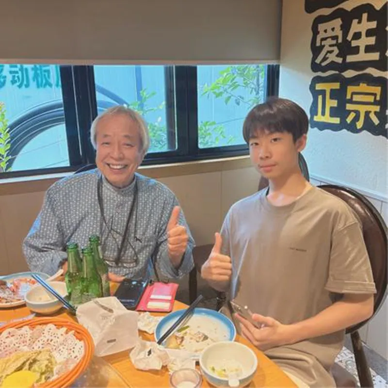 The arrival of the Japanese grandfather brought us many surprises