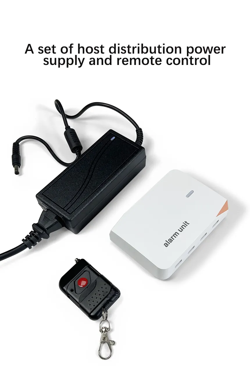 Anti-theft alarm trigger demonstration when phone sensor wire is disconnected